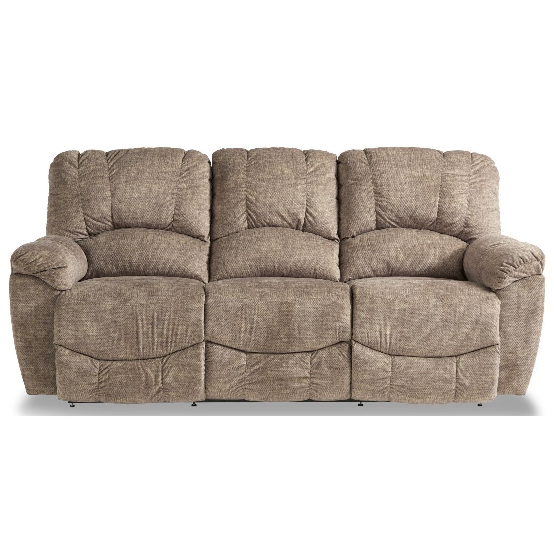 LaZBoy Hayes 44P537 Casual Power Reclining Sofa with ChannelStitched
